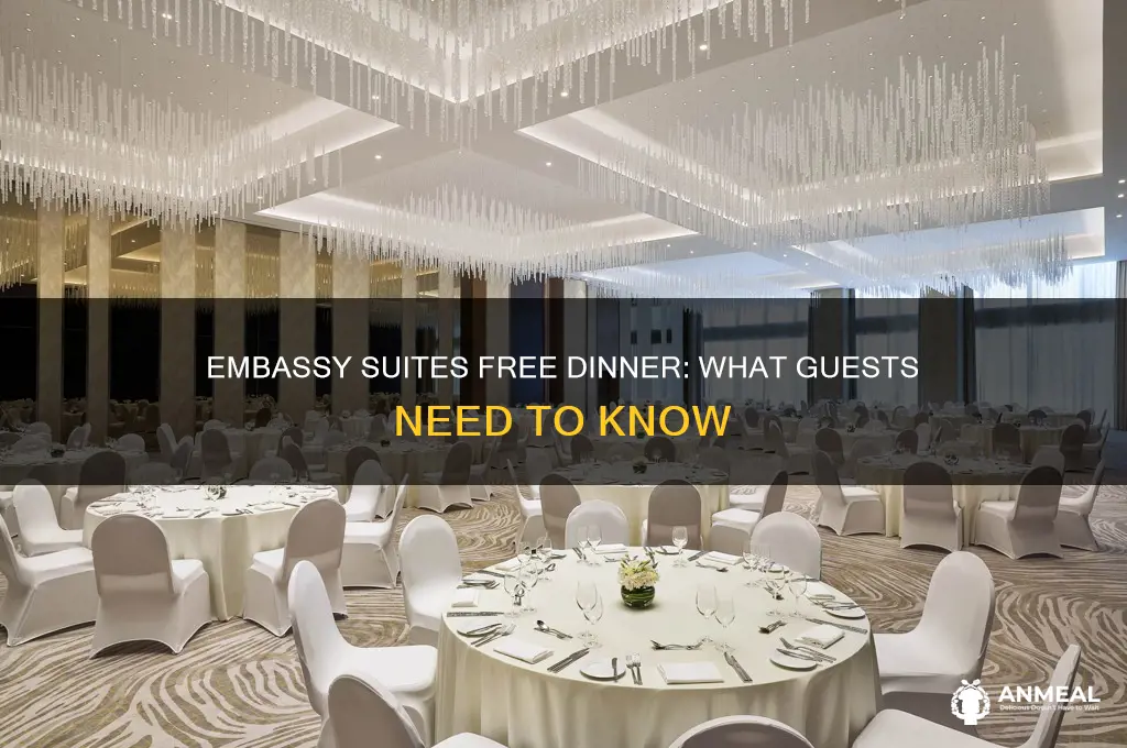 does embassy suites have free dinner