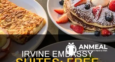 does embassy suites in irvine tx give complimentary breakfast