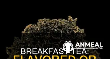 does english breakfast have flavors in it