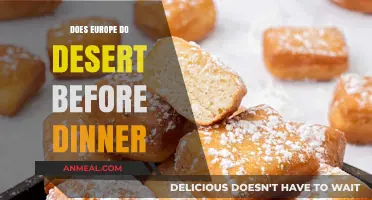 Europe's Sweet Tradition: Dessert Before Dinner Explained