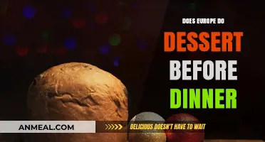 Europe's Sweet Secret: Dessert Before Dinner Tradition Explained