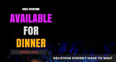 Who's In for Dinner Tonight? Checking Everyone's Availability