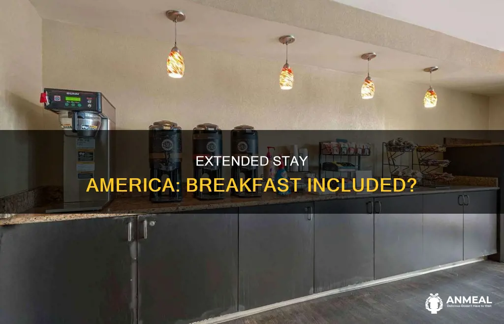 does extended stay america have breakfast