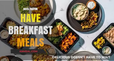 Does Factor Offer Breakfast Meals? Exploring Morning Options and Variety