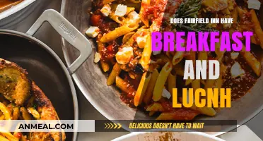 Fairfield Inn's Breakfast and Lunch Offerings: What to Expect