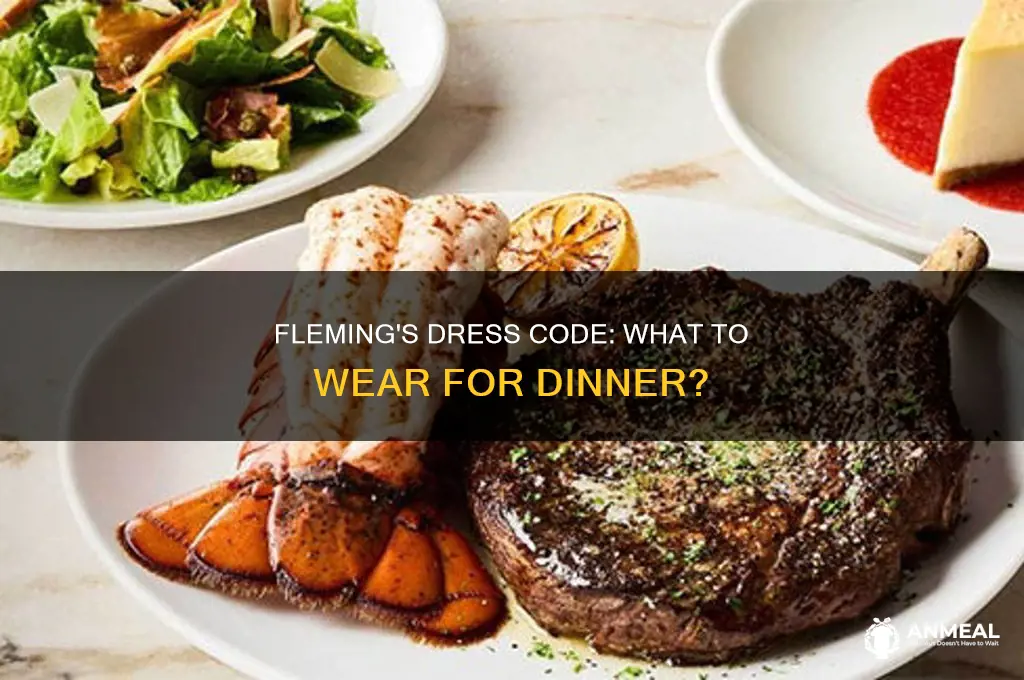 does flemings have a dress code for dinner
