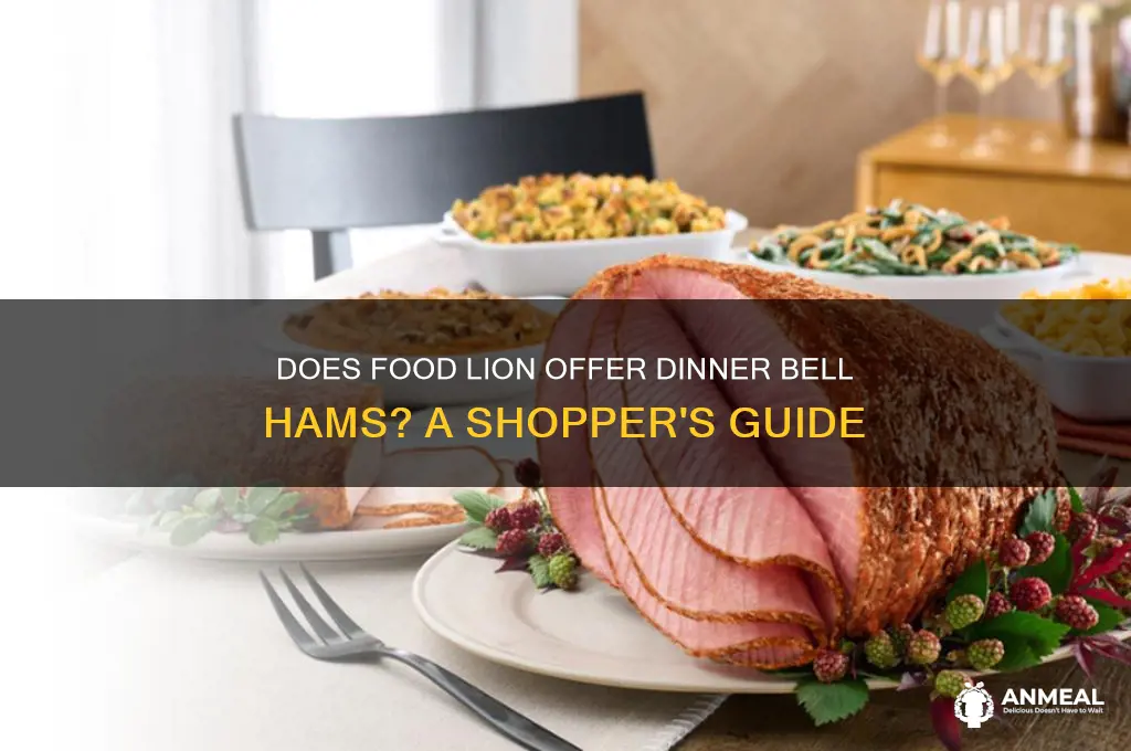 does food lion sell dinner bell hams