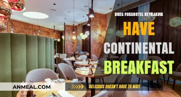 Fosshotel Reykjavik: Continental Breakfast Options?