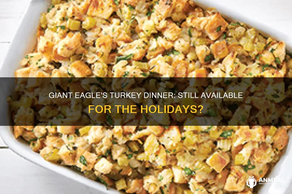 does giant eagle still offer turkey dinner