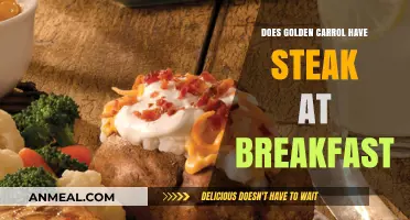 Golden Carrol's Breakfast Steak: Available or Not?