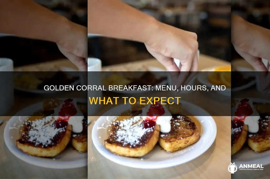 does golden coral have breakfast