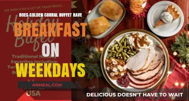 Golden Corral Breakfast Buffet: Weekday Options