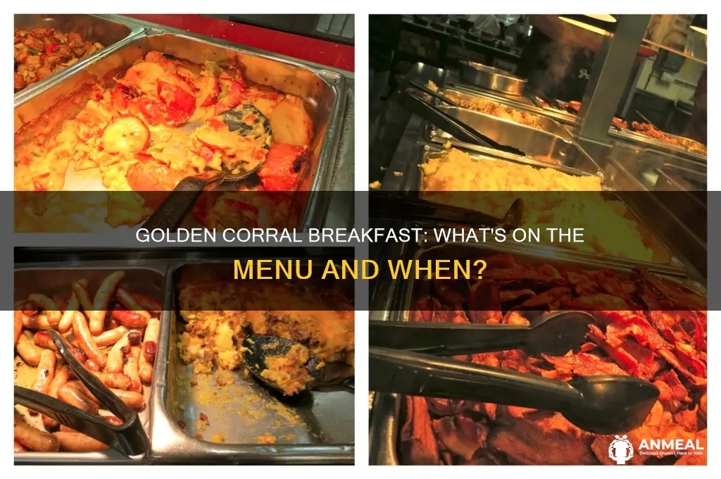 does golden corral do breakfast