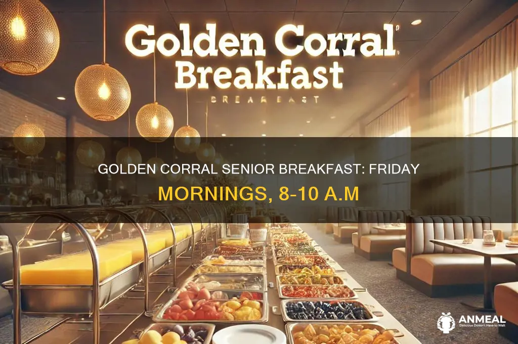 does golden corral do senior breakfast on friday mornings