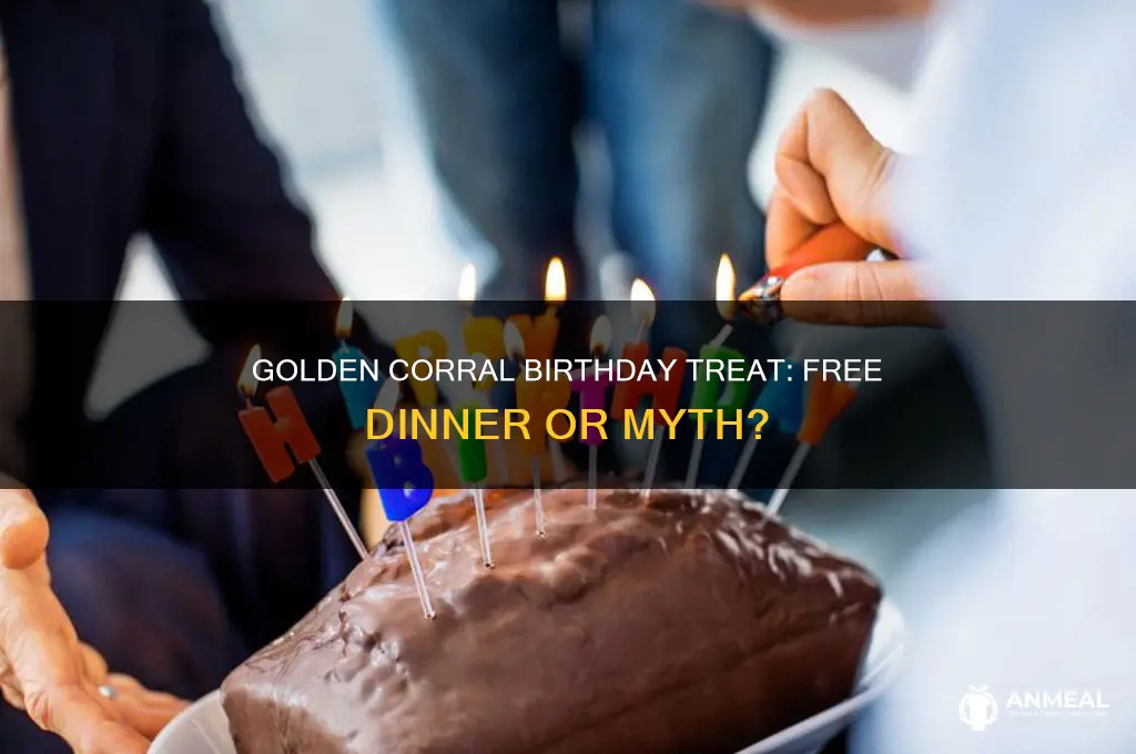 does golden corral give free birthday dinner