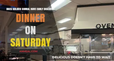 Golden Corral Saturday Early Dinner Discount: Fact or Fiction?
