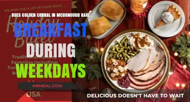 Golden Corral Breakfast: Weekday Treat in McDonough?