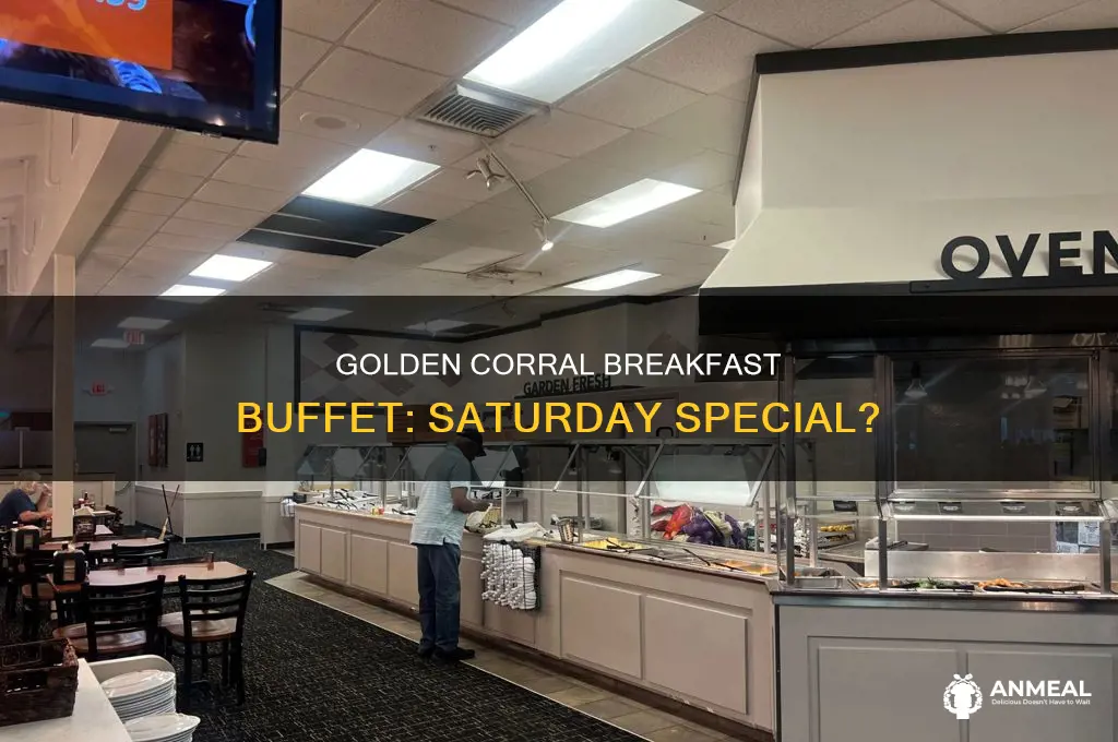 does golden crarrol have a breakfast buffet on saturday