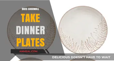 Can You Donate Dinner Plates to Goodwill? Find Out Here