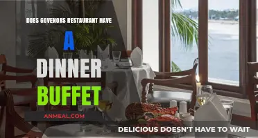 Exploring Governors Restaurant: Dinner Buffet Availability and Options