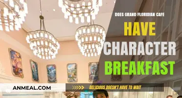 Grand Floridian Cafe: Character Breakfast Experience