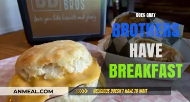 Do the Gray Brothers Serve Breakfast? A Detailed Look