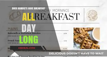 Hardee's Breakfast: All-Day Availability or Time-Bound Treat?