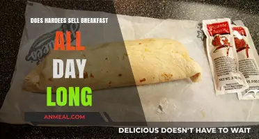 Hardee's Breakfast: Anytime, All Day Long?