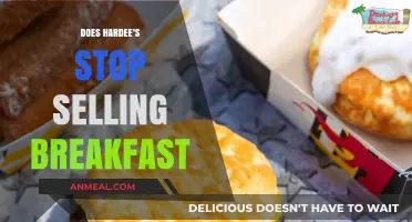 Hardee's Breakfast: When Does It End?