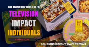 TV Dinners: How Screen Time Affects Our Eating Habits and Health