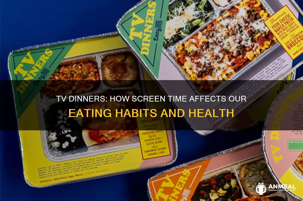 does having dinner in front of the television impact individuals