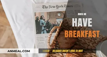 Does He Have Breakfast? Exploring Morning Habits and Health Impacts