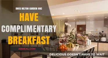 Complimentary Breakfast at Hilton Garden Inn OKC?