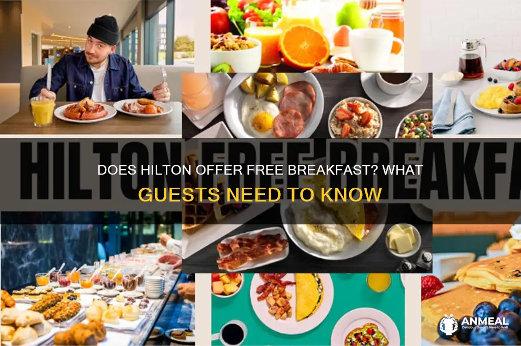 does hilton have complimentary breakfast