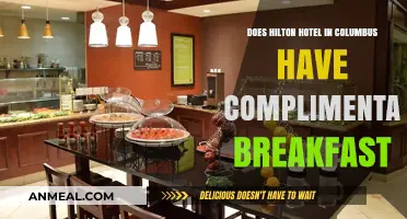 Columbus Hilton: Free Breakfast or Extra Charge?