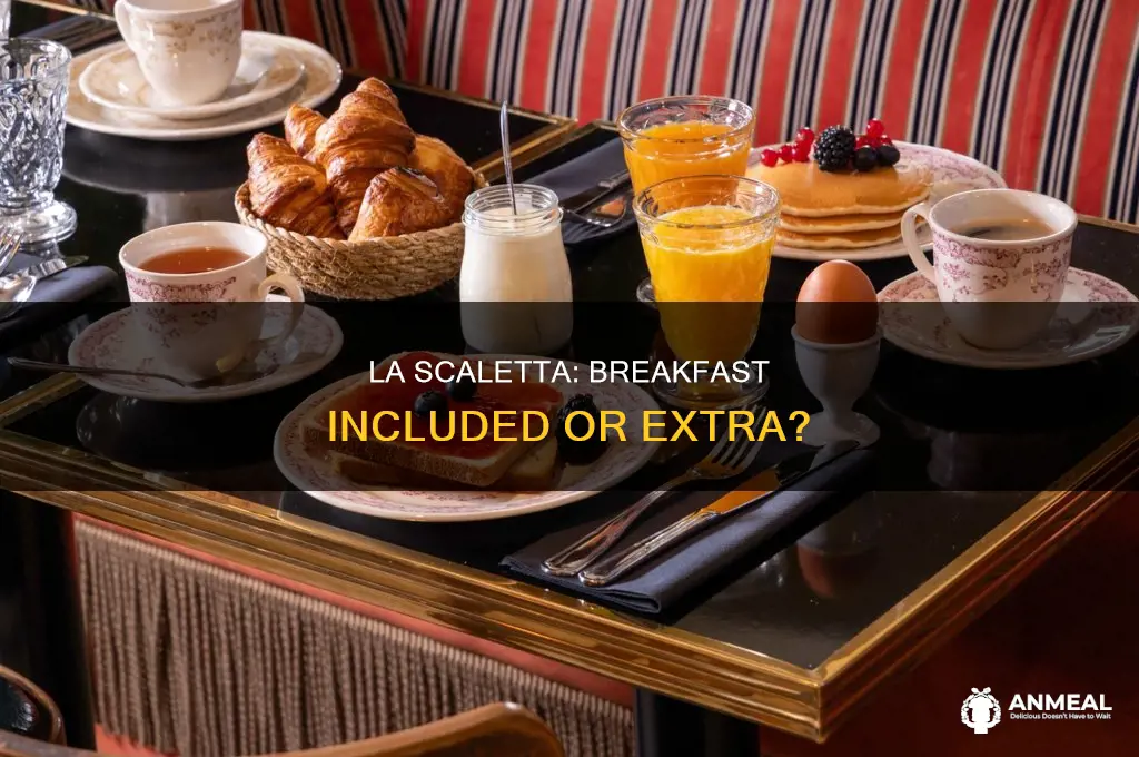 does hotel la scaletta have breakfast
