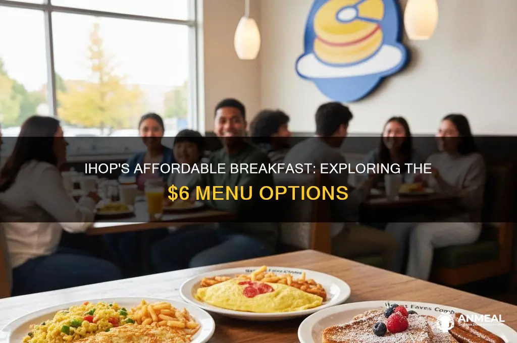 does ihop have $6 breakfast