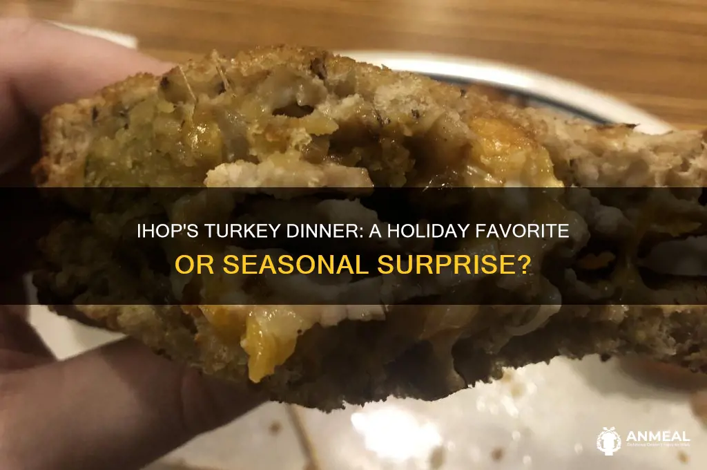 does ihop have a turkey dinner