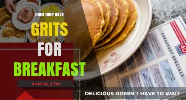 IHOP's Breakfast Menu: Do They Serve Grits?