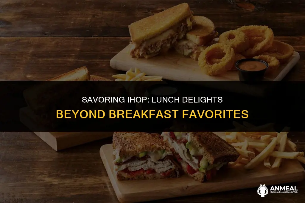 does ihop have lunch