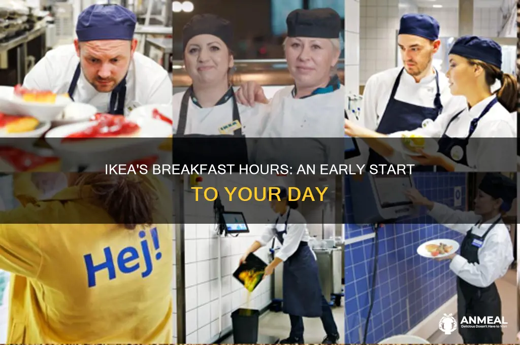 does ikeea open an hour early for breakfast