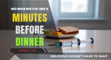 Timing Insulin Before Dinner: 15-Minute Rule Explained