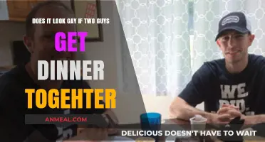 Two Guys, One Dinner: Challenging Stereotypes and Embracing Friendship
