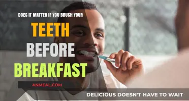 Tooth Brushing: Before or After Breakfast?