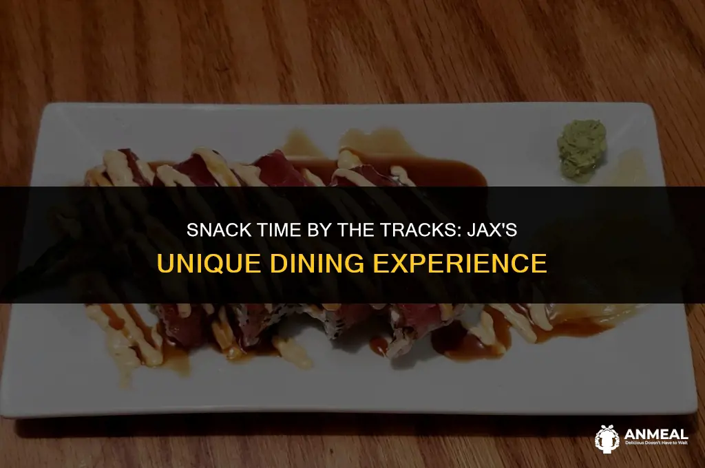 does jax eat snacks by the tracks