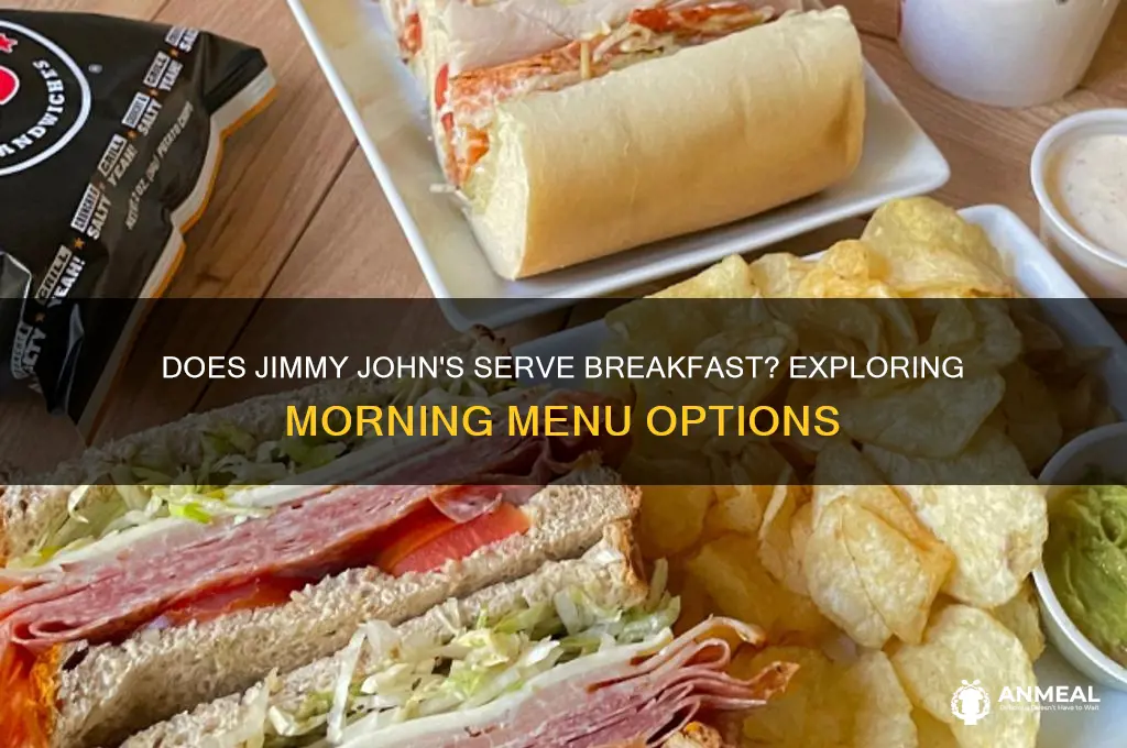 does jimmy johns do breakfast