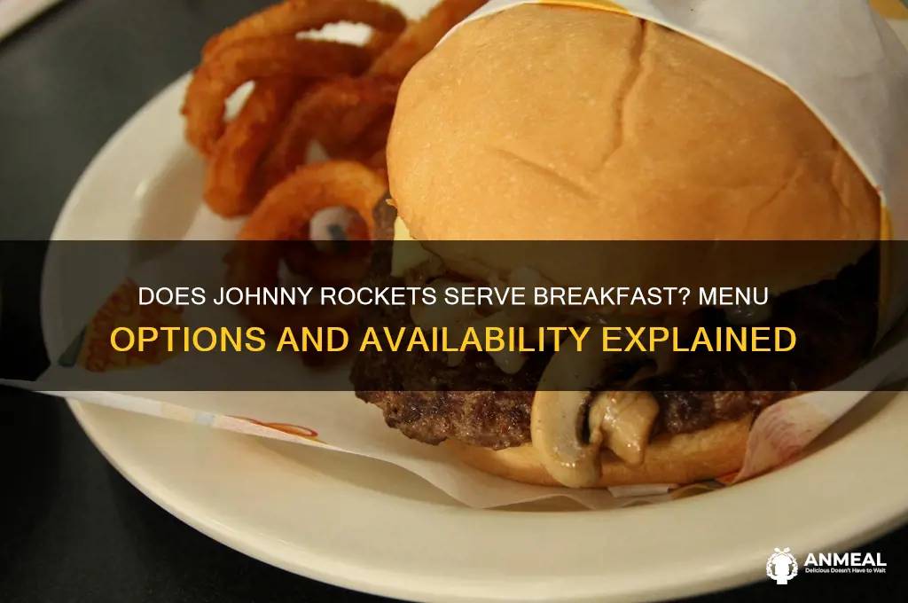 does johnny rockets have breakfast