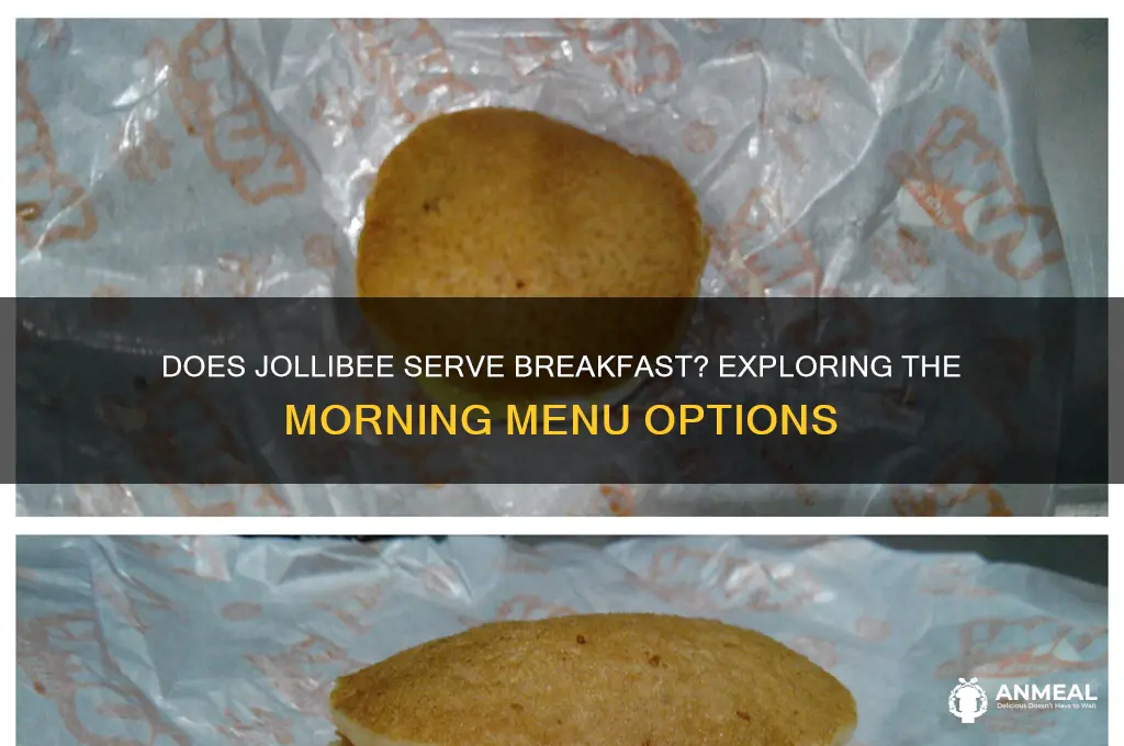 does jollibee do breakfast