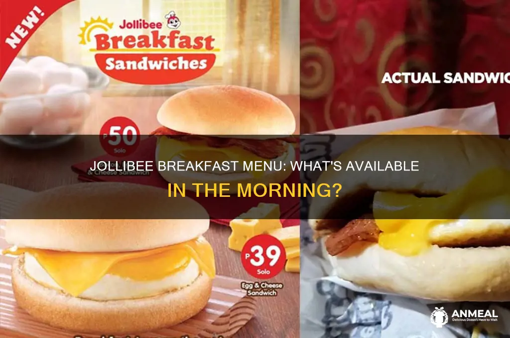 does jollibee have breakfast