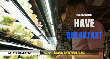 Kalahari Breakfast Options: What to Expect at the Resort